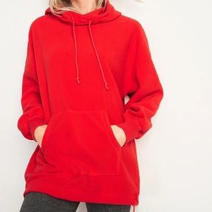 OLD NAVY Oversized micro performance fleece hoodie